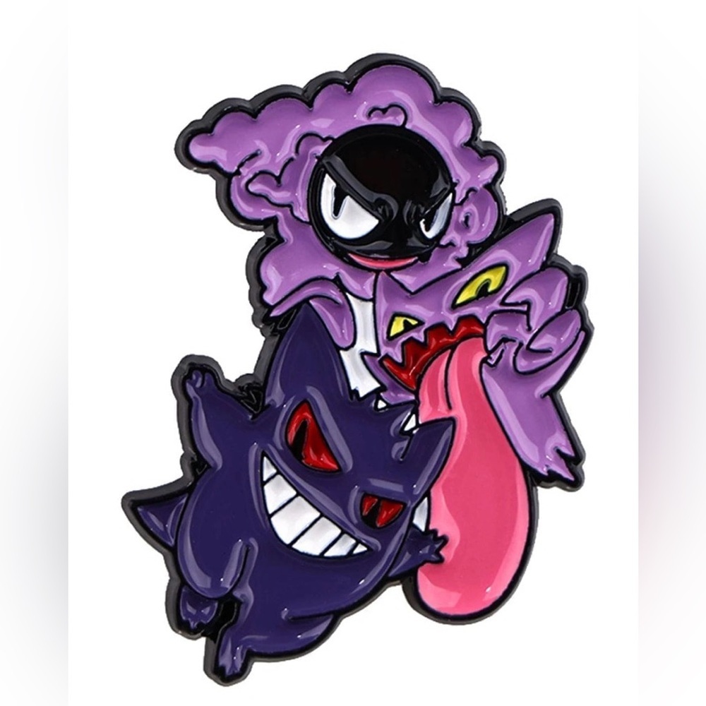 Pokemon Gastly | Haunter | Gengar Enamel Pin
